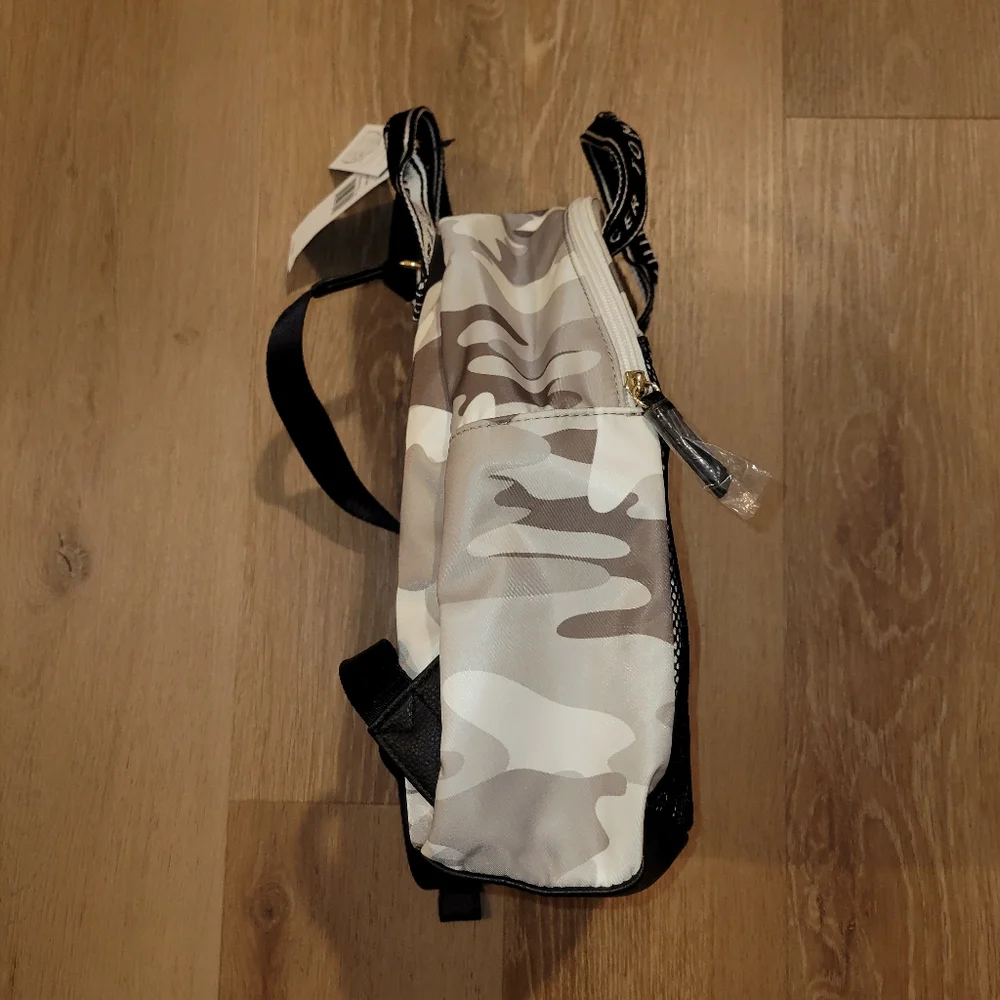 Tommy Hilfiger Womens Camo Backpack With Pouch New